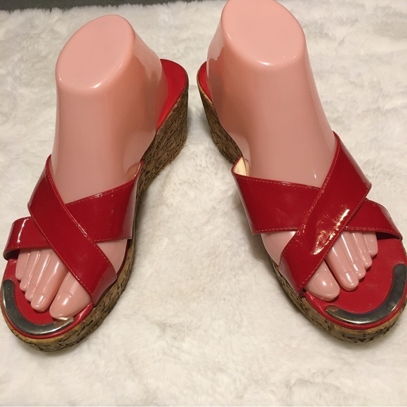 A. Gianetti Shoes Red Size 8.5 - Picture 6 of 8